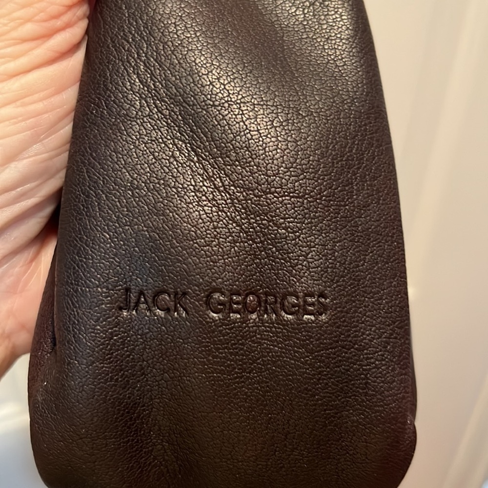 SOLD!!! Jack George Hipster! Buffalo Leather! ABSOLUTELY EXCELLENT CONDITION - Picture 7 of 8